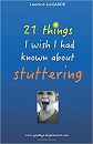 Buch: 21 things I wish I had known about stuttering